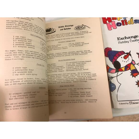 Assorted Vintage Holiday Christmas Cookbooks, Magazines, Fall, Holiday, Sweets - Picture 6 of 8